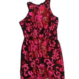 Cache Women's Sequin Cocktail Dress